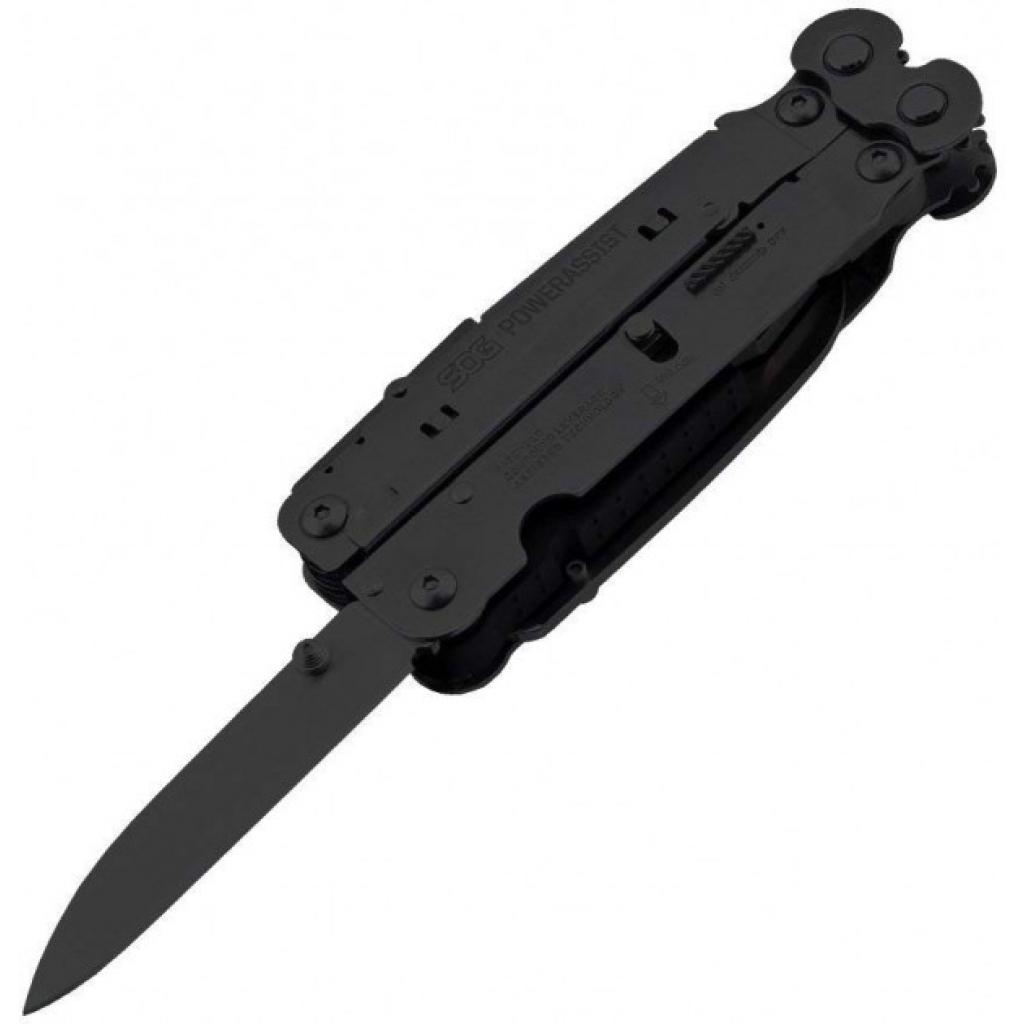 Мультитул SOG PowerAssis Black (B66N-CP) - зображення 4