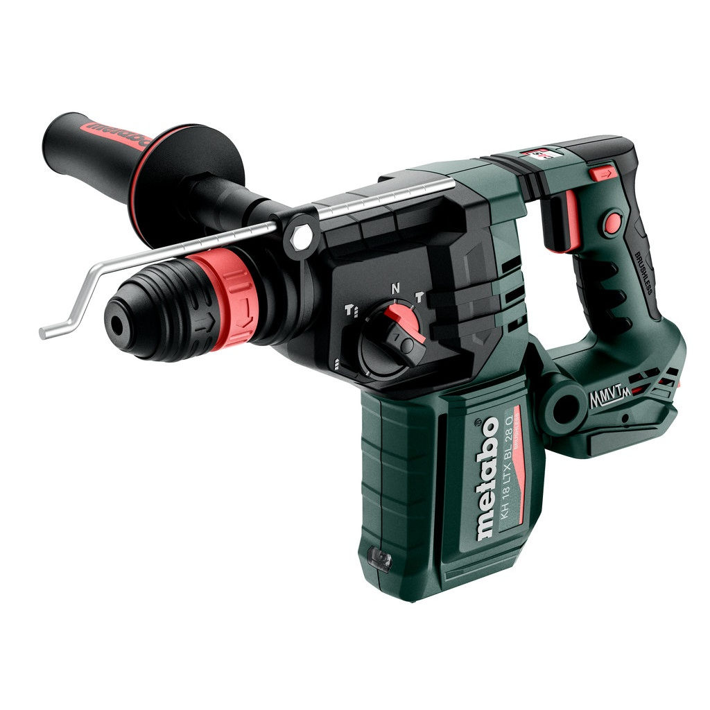 Перфоратор Metabo KH 18 LTX BL 28 Q В SDS-plus, 18V, 3Дж, 3.4кг (без АКБ та ЗП) (601715850) - зображення 1