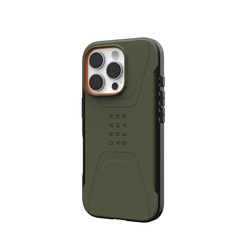 Чохол до мобільного телефона UAG iPhone 16 Pro Civilian Magsafe Olive Drab (114444117272) - зображення 3