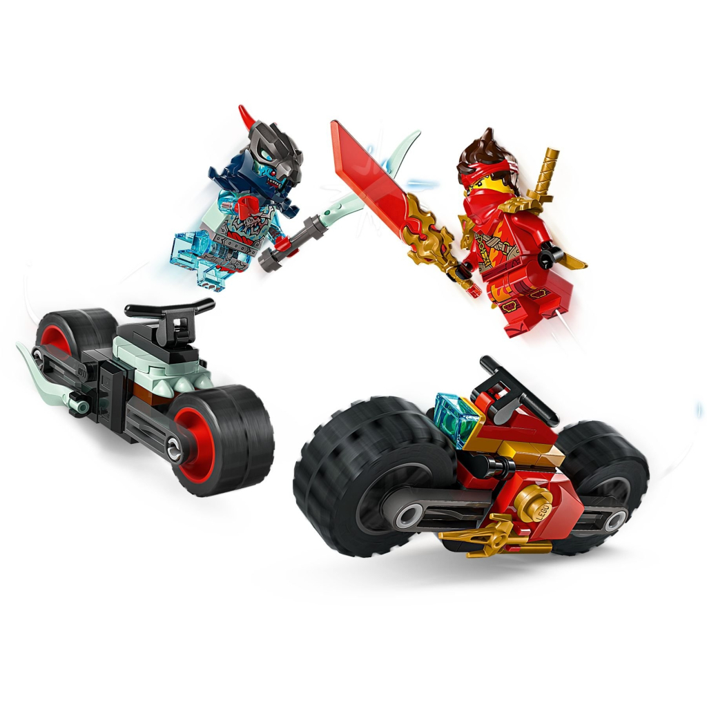 Конструктор LEGO NINJAGO Швидкісна гонка Кая на мотоциклі (71838) - зображення 3