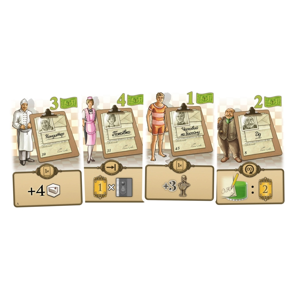 Настільна гра Lord of Boards Гранд-готель «Австрія» (Grand Austria Hotel) (LOB2309UA) - изображение 3