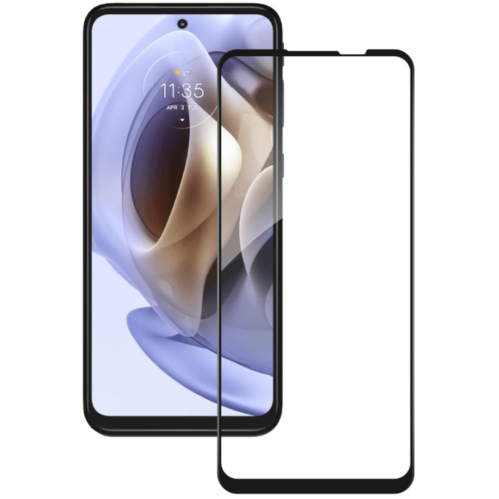 Скло захисне ACCLAB Full Glue MOTO G31/G41 Black (1283126546105) - зображення 2
