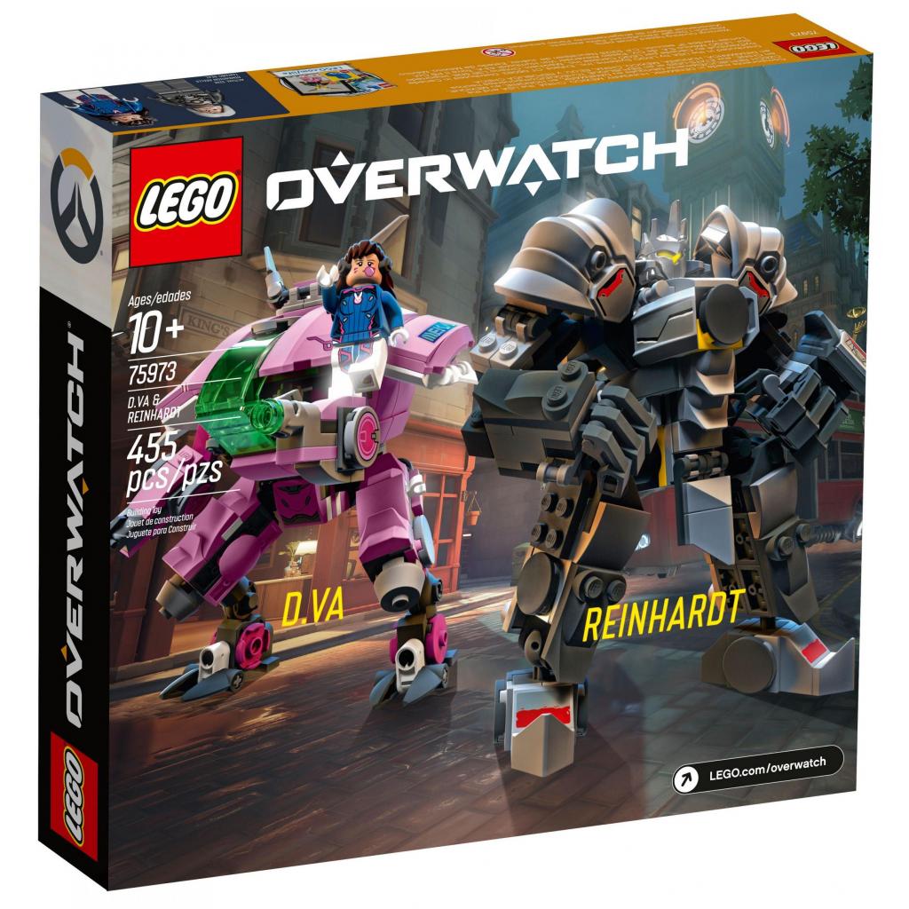 Конструктор LEGO Overwatch Д.Ва та Райнхардт 455 деталей (75973) - зображення 8