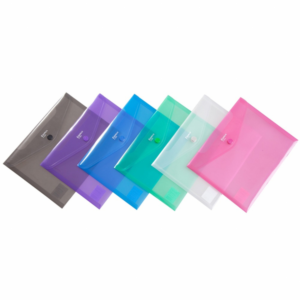 Папка - конверт Comix А5, прозора (FOLD-COM-A1854-C) - зображення 1