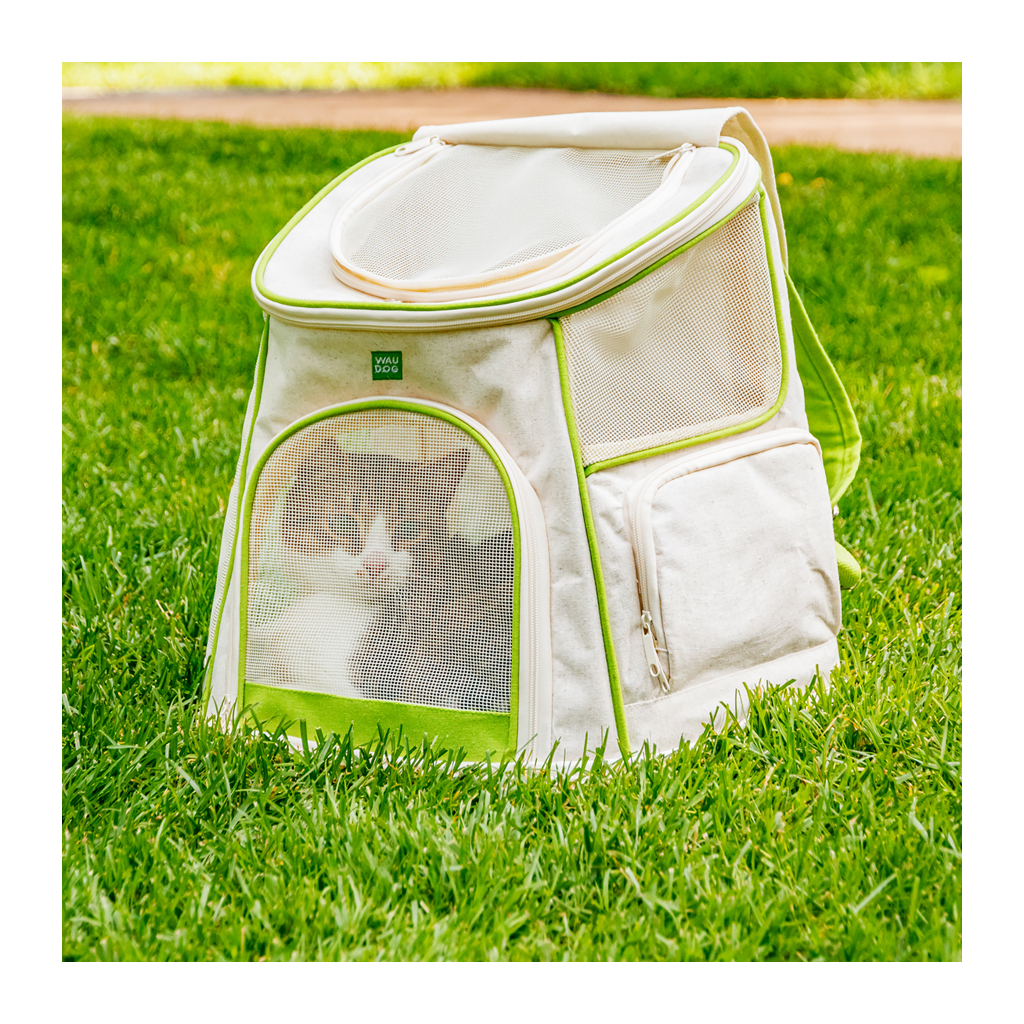 Переноска для тварин WAUDOG Relax Eco 40х40х26 см для котів та дрібних порід собак до 8 кг (9985) - изображение 8