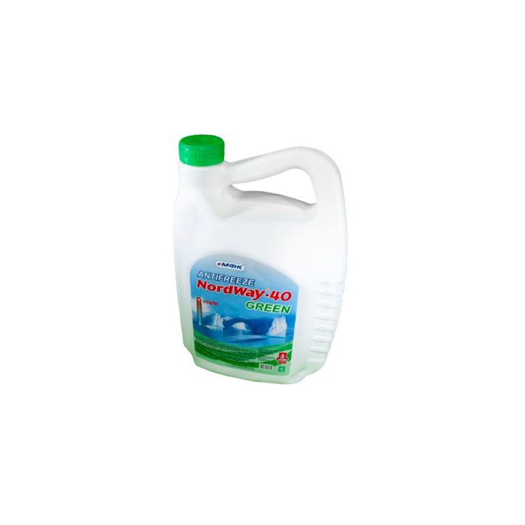 Антифриз МФК "NordWay -40" (-32C) зелен.. ПЕ кан. 4,8кг (30814) - зображення 1