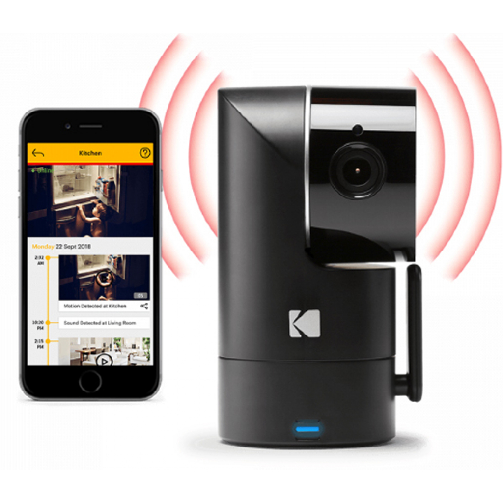 Відеоняня Kodak F685 Full HD Wi-fi із сервоприводом і акумулятором (Гр8973) - зображення 5