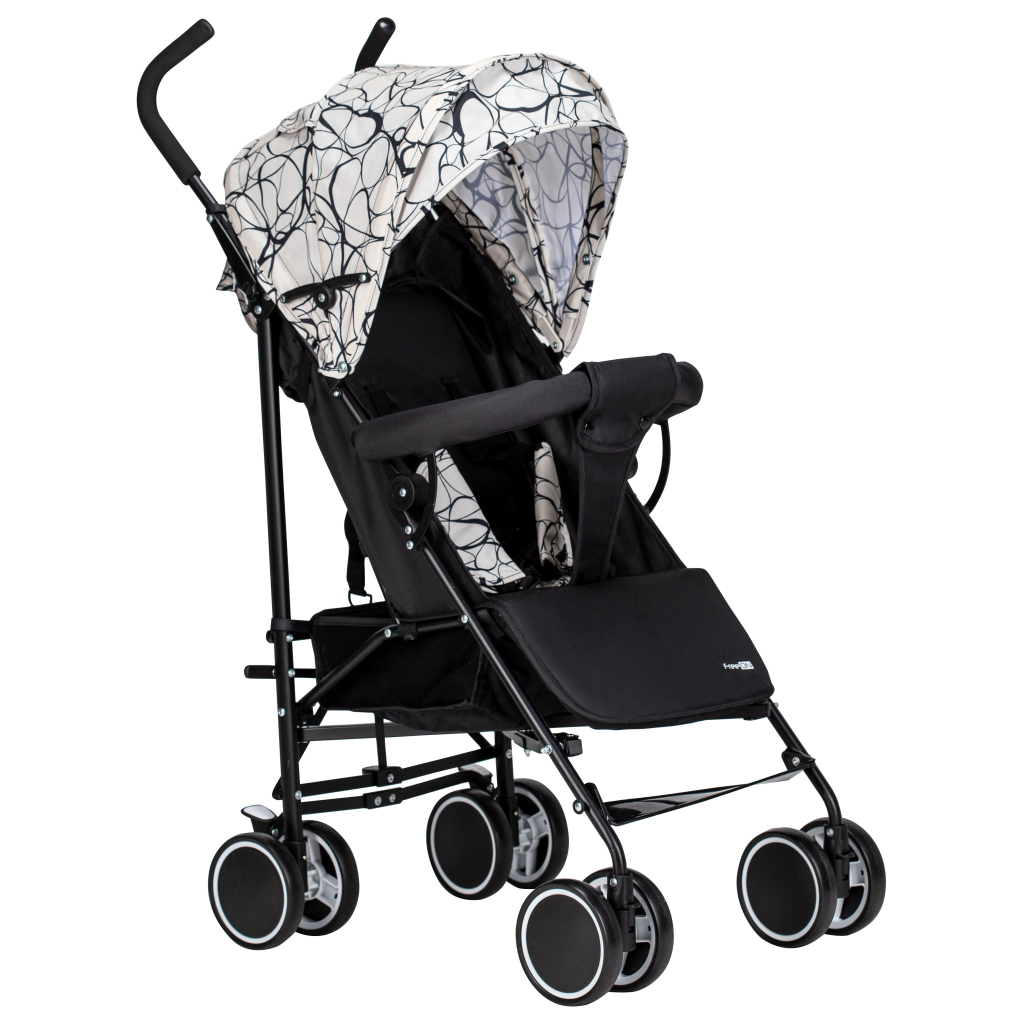 Коляска FreeON Simple Black-White (48549) - зображення 1