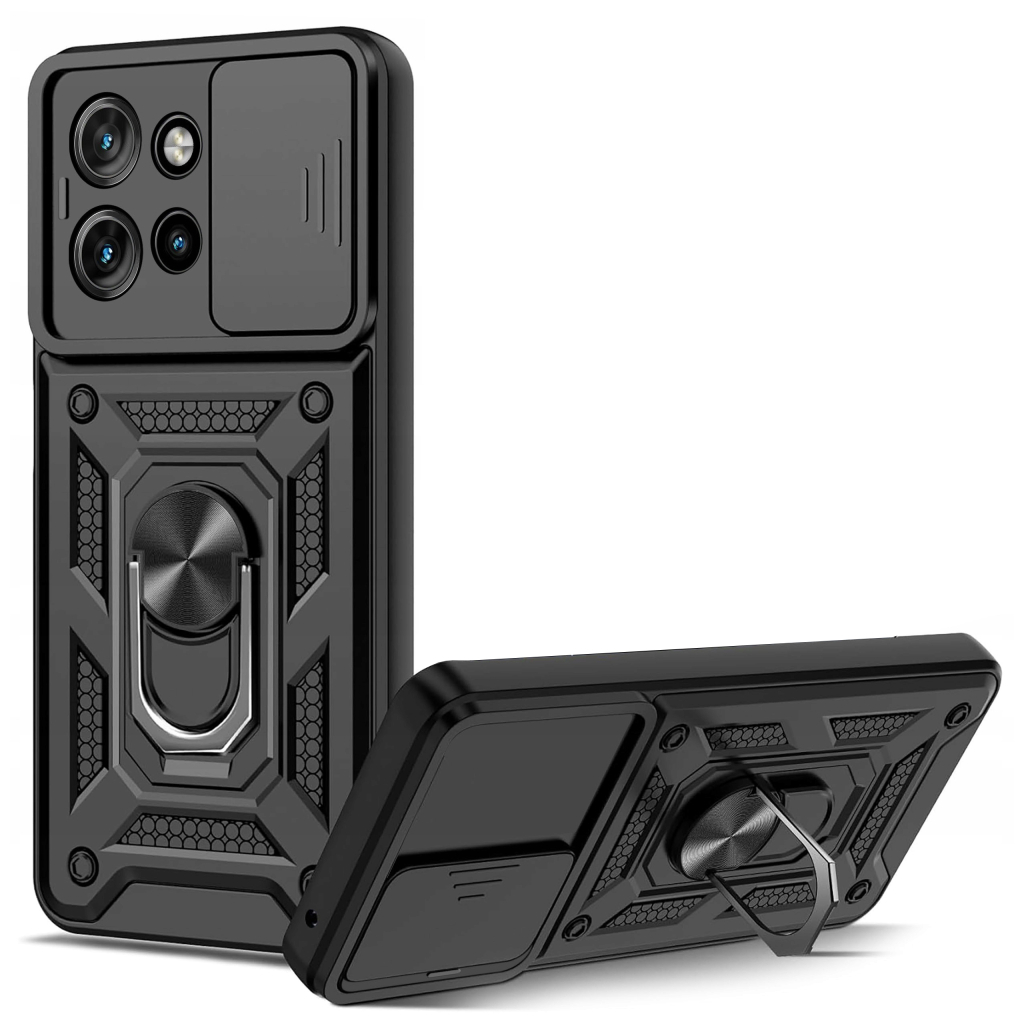 Чохол до мобільного телефона BeCover Military Motorola Edge 50 Neo Black (713051) - зображення 7