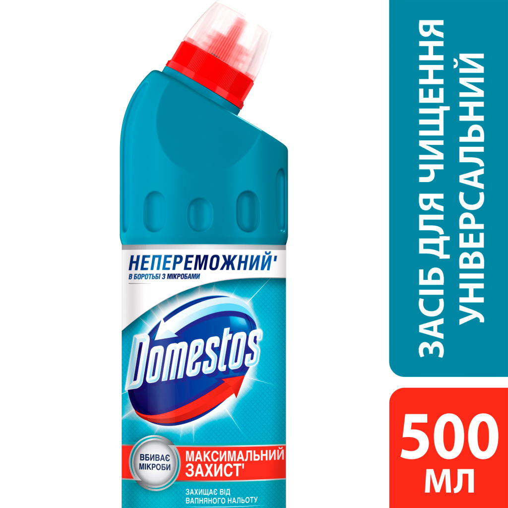 Рідина для чищення ванн Domestos Свіжість Атлантики 500 мл (8720182997975) - изображение 3