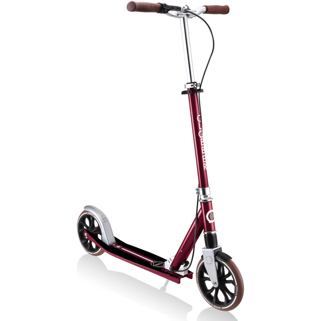Самокат Globber NL205 Deluxe з ручним гальмом Червоний (685-102) - зображення 2