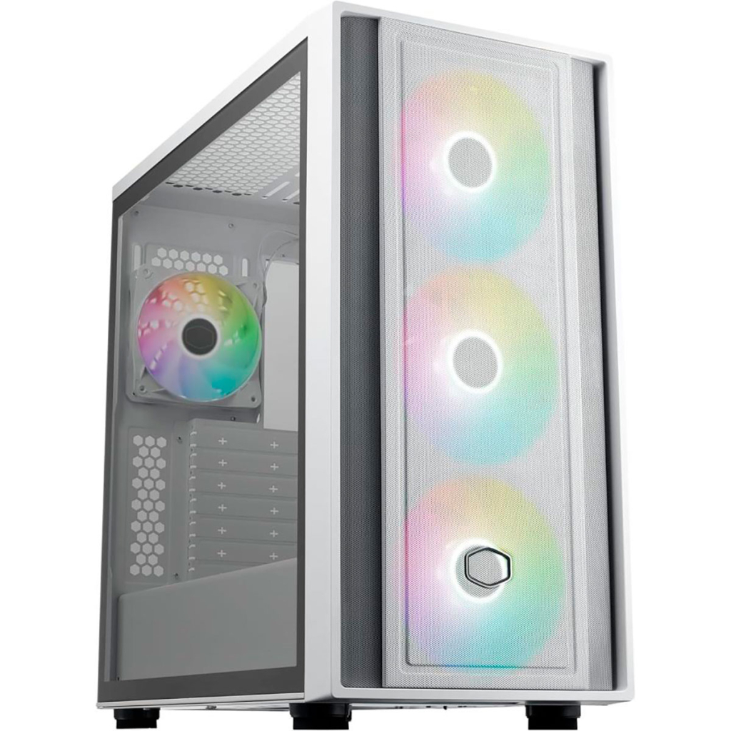 Корпус CoolerMaster MasterBox 600 Lite White (MB600L-WGNN-S00) - зображення 2