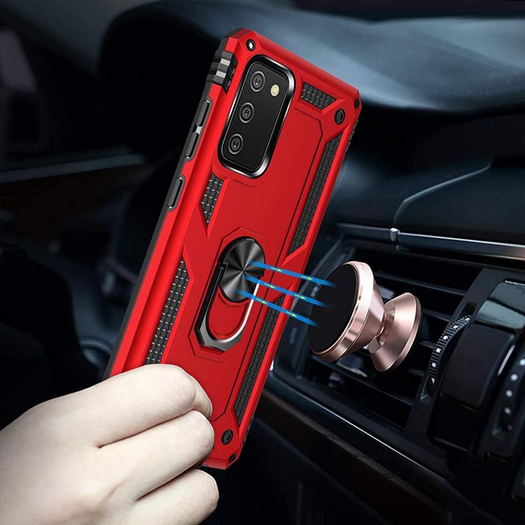 Чохол до мобільного телефона BeCover Military Samsung Galaxy A02s SM-A025/A03s SM-A037/M02s SM-M025 Red (706014) - зображення 4