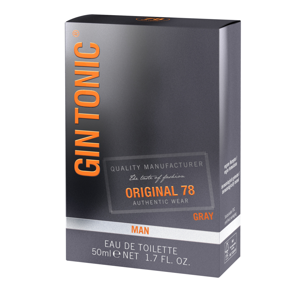 Туалетна вода Gin Tonic Original 78 Gray 50 мл (4051395582172) - зображення 3