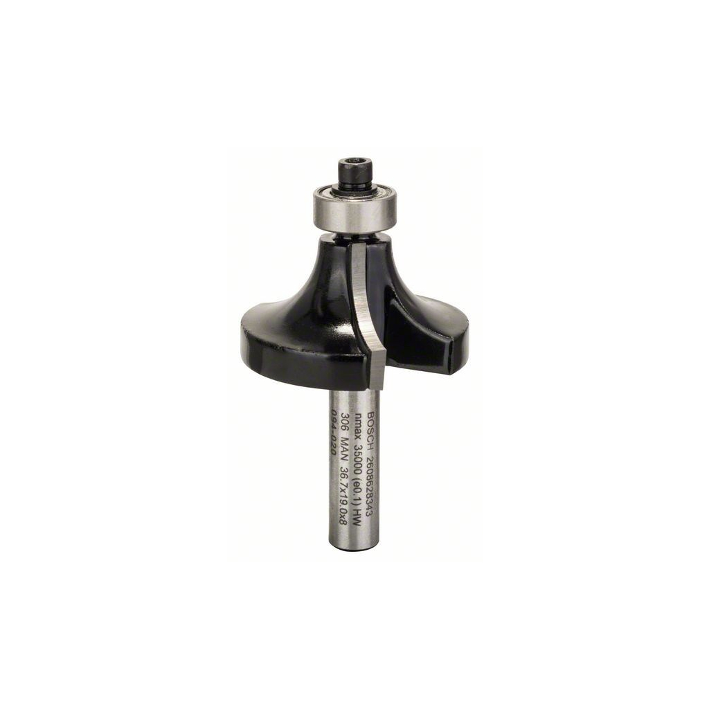 Фреза Bosch Professional карнизна, Std, S8, R12, L19 (2.608.628.343) - зображення 2