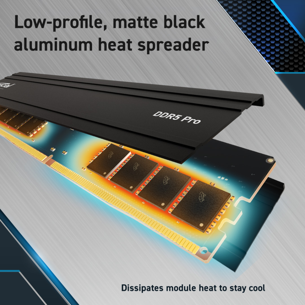 Модуль пам'яті для комп'ютера DDR5 32GB (2x16GB) 6000 MHz Micron (CP2K16G60C48U5) - зображення 8