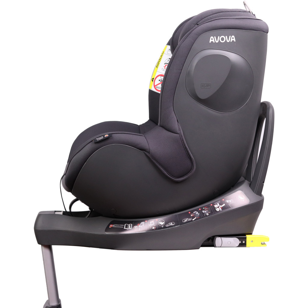 Автокрісло Avova Sperber-Fix i-Size 0-1 Koala Grey (4260621465046) - зображення 8