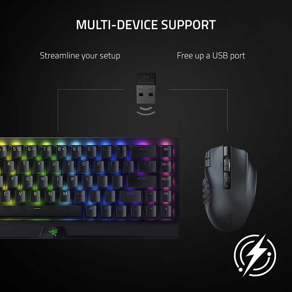 Мишка Razer Naga V2 Hyperspeed Wireless Black (RZ01-03600100-R3G1) - зображення 4