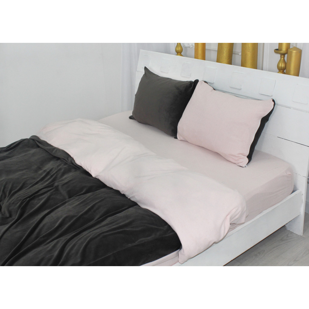 Постільна білизна MirSon Велюр Winter Terry 28-0025 Magnolia Сімейний (2200004018478) - зображення 2