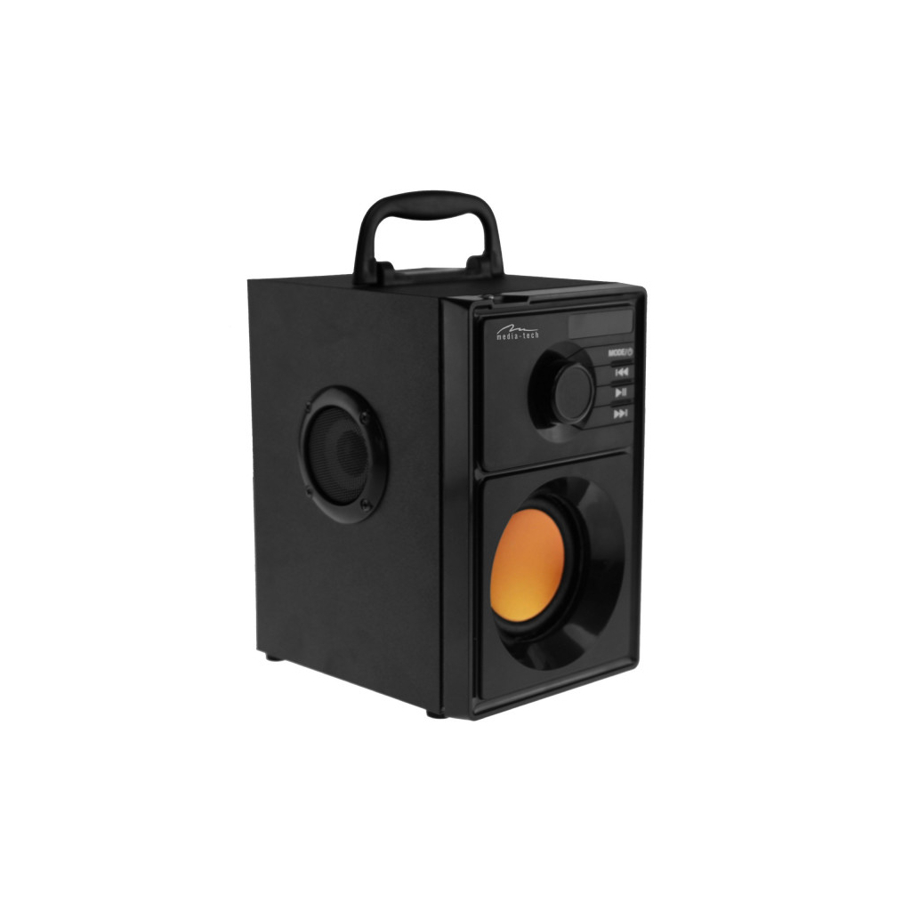 Акустична система Media-Tech Boombox BT 15W Black (MT3145_V2) - зображення 3