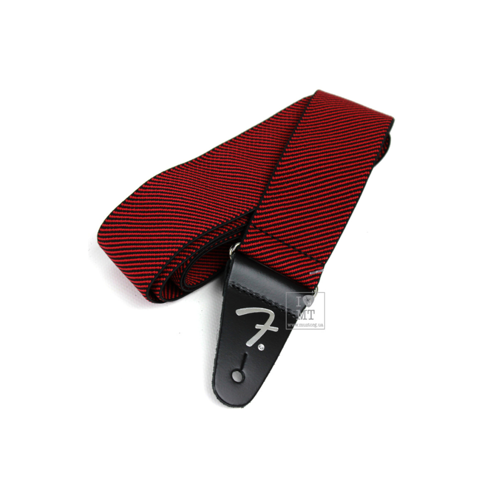 Ремінь для гітари Fender Strap 2" Weighless Tweed Red (229402) - изображение 4