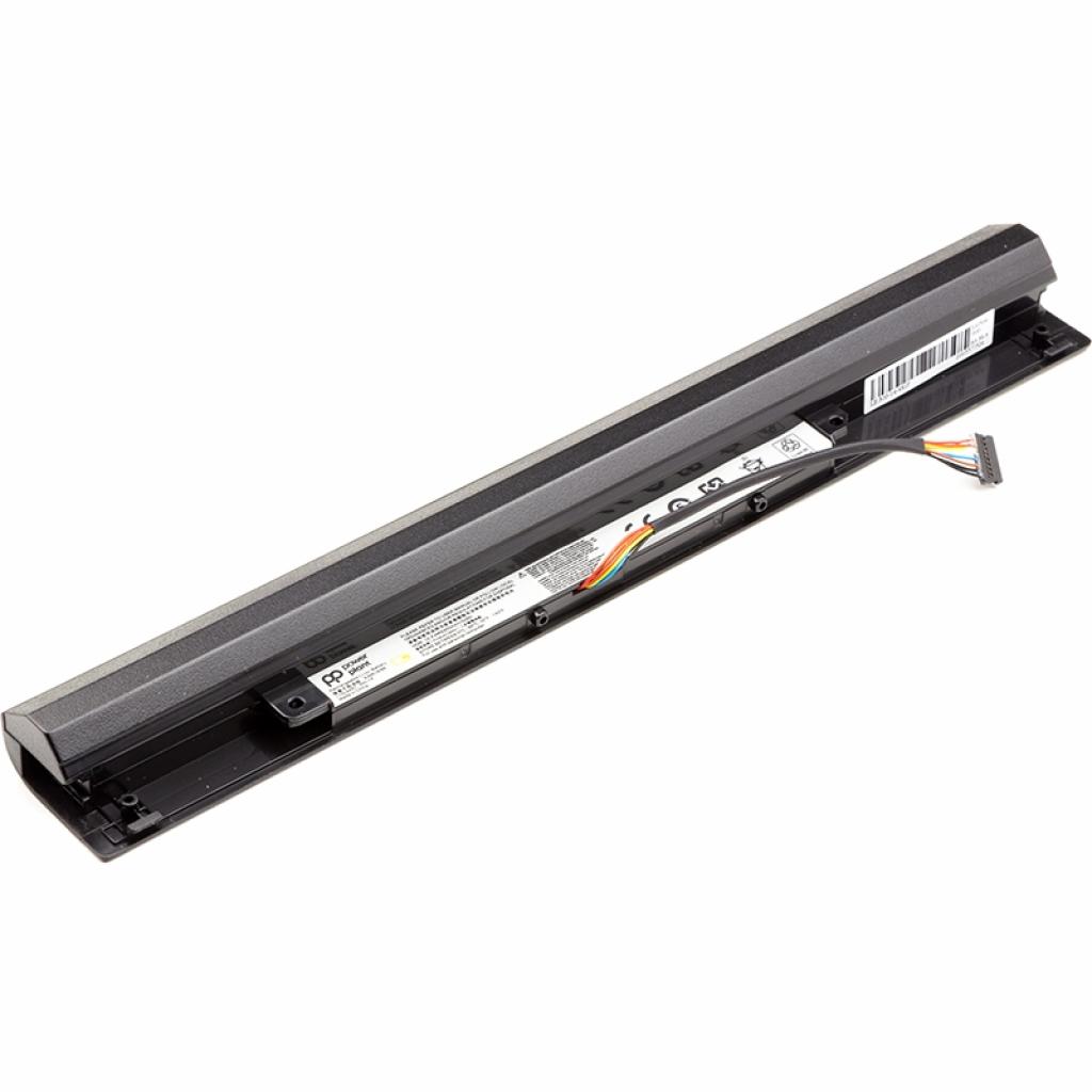 Акумулятор до ноутбука Lenovo IdeaPad 100 (L15L4A01) 14.4V 2200mAh PowerPlant (NB480654) - зображення 2