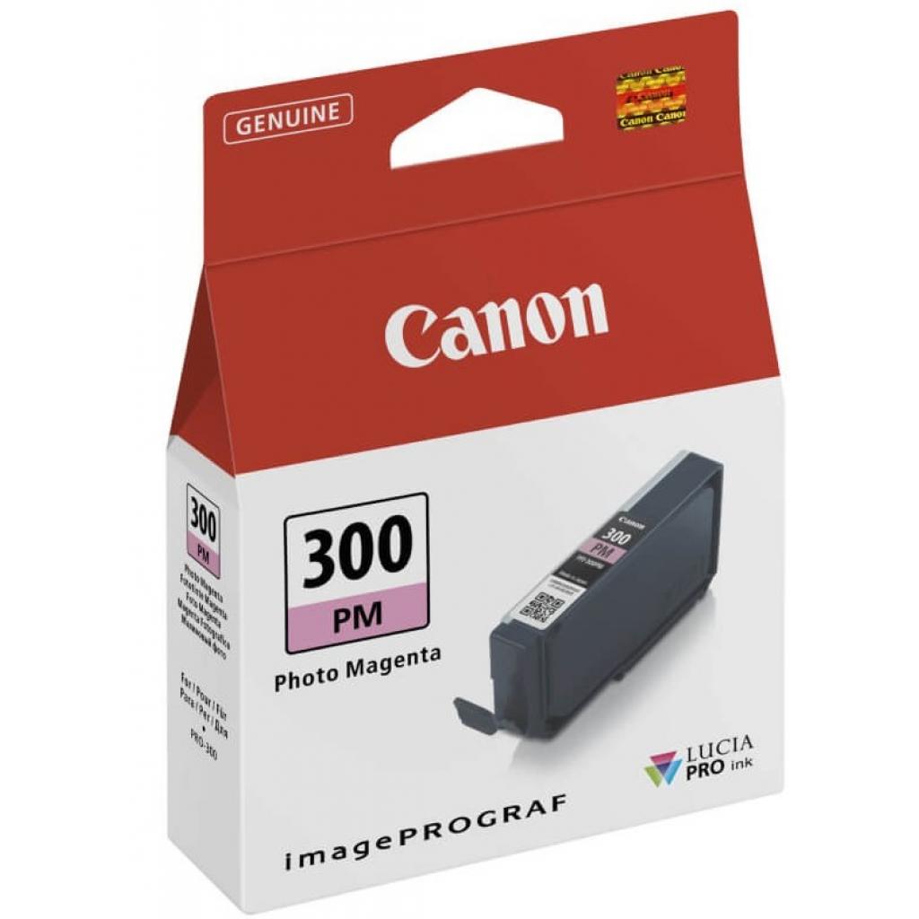 Картридж Canon PFI-300 Photo Magenta (4198C001) - изображение 2