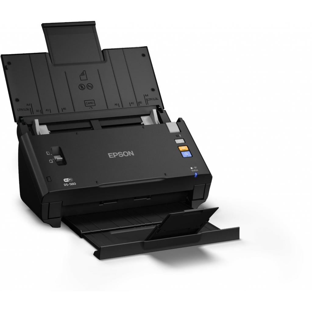 Сканер Epson WorkForce DS-560 з WI-FI (B11B221401) - зображення 4