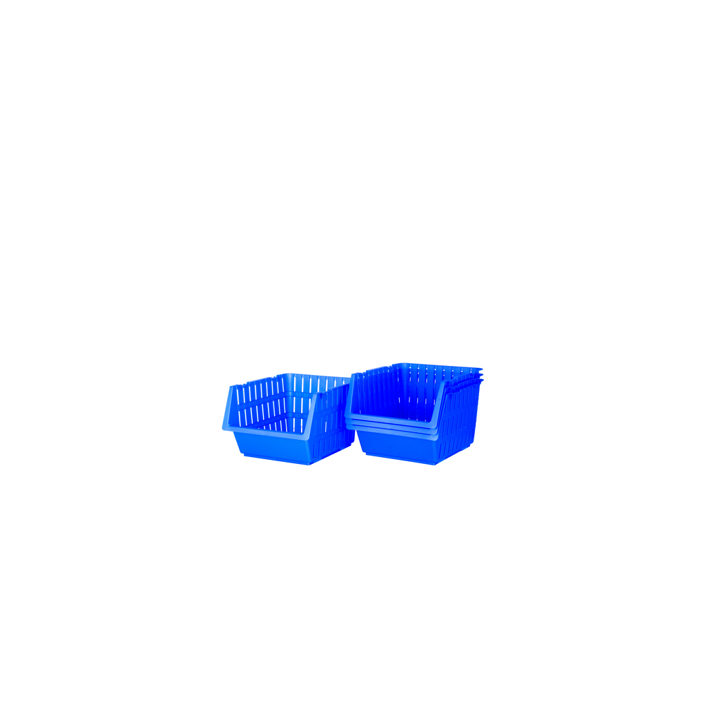 Кошик для зберігання Violet House 1021 Бамбу Blue 4 шт. (1021 Бам BL Наб4 шт) - изображение 2