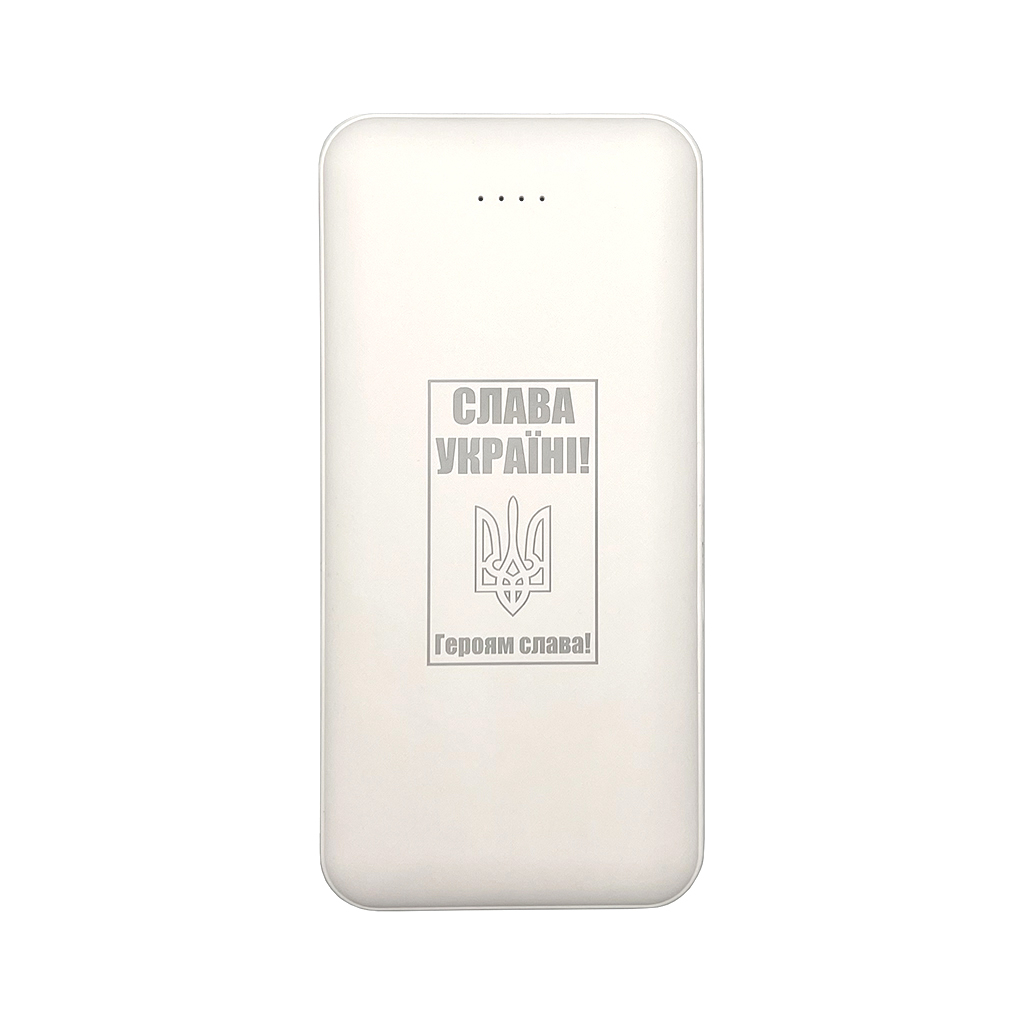 Батарея універсальна PowerPlant TPB21 10000mAh Input 5V/2A, Output 5V/2.4A (PB930296) - зображення 1