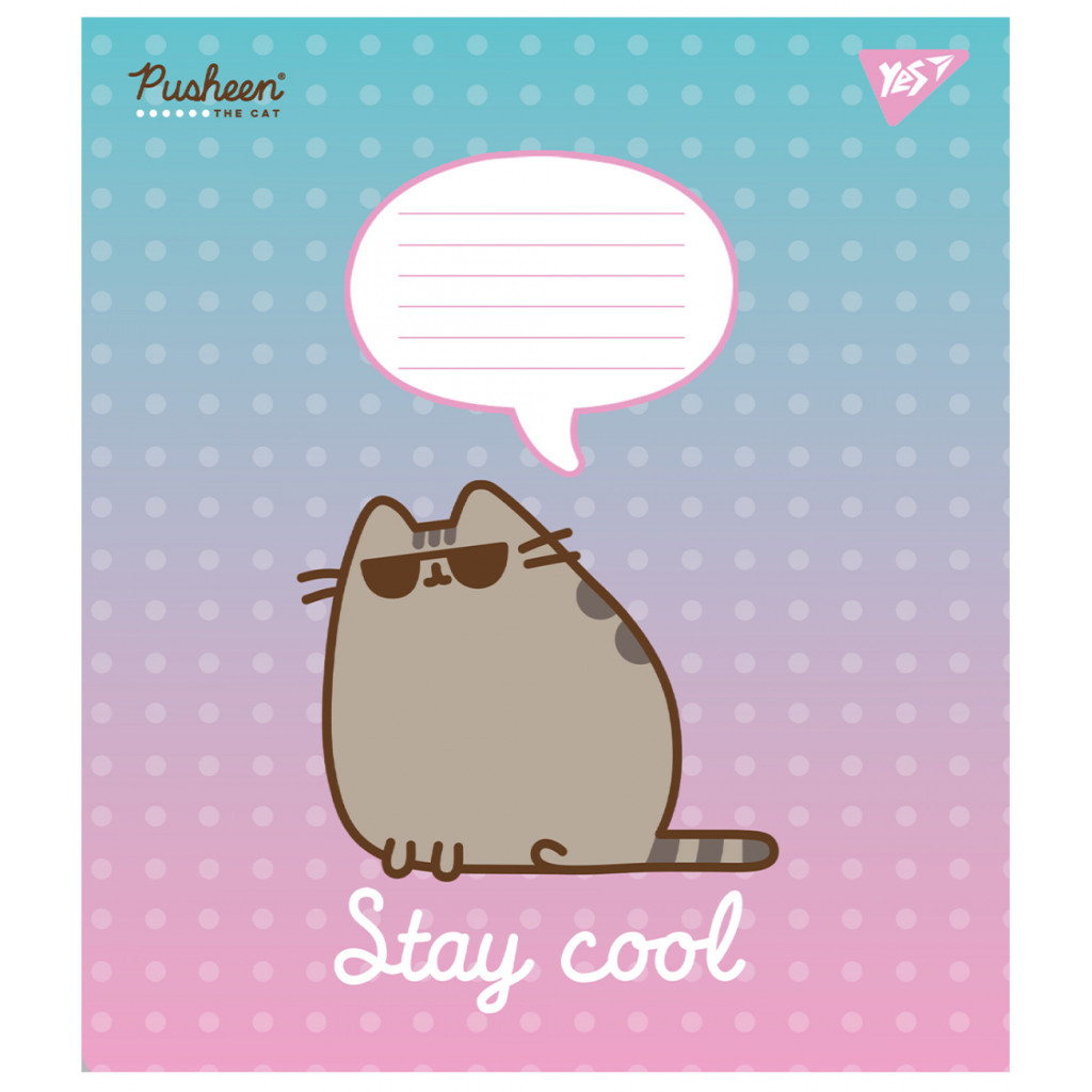 Зошит Yes Pusheen 12 аркушів лінія (766951) - зображення 2
