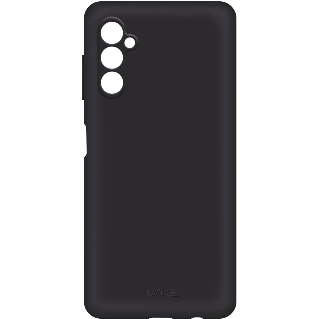 Чохол до мобільного телефона MAKE Samsung A14 Skin Black (MCS-SA14BK) - зображення 1