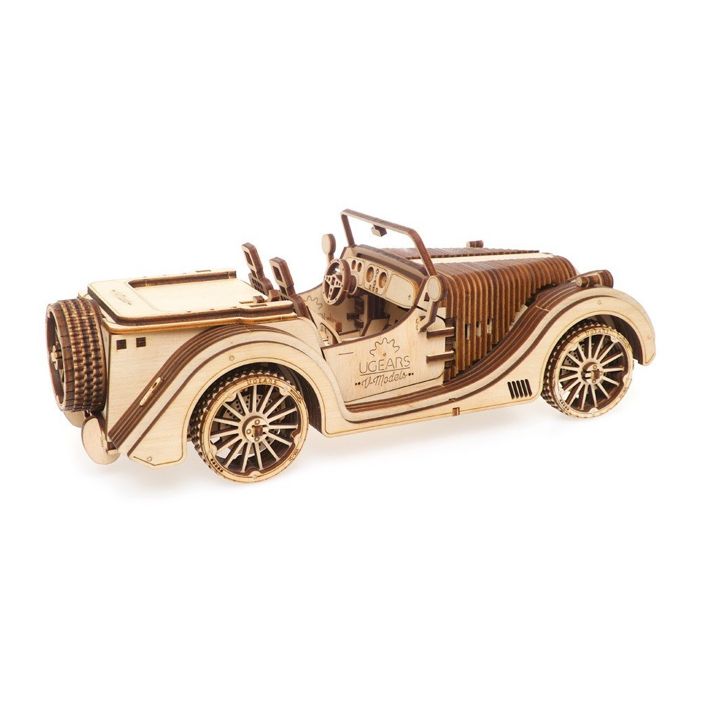 Конструктор Ugears Родстер VM-01 (70052) - изображение 8