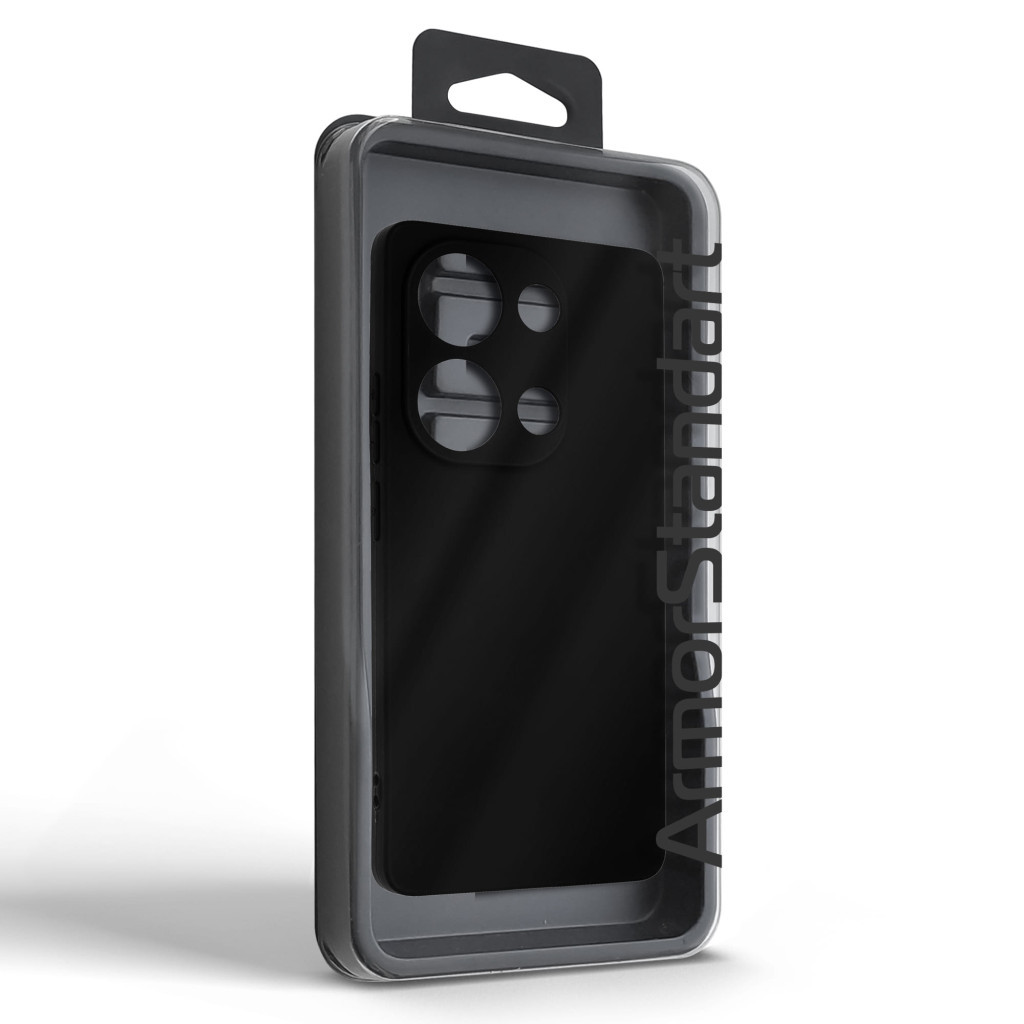Чохол до мобільного телефона Armorstandart Matte Slim Fit Xiaomi Redmi Note 13 Pro 4G Camera cover Black (ARM73135) - зображення 5