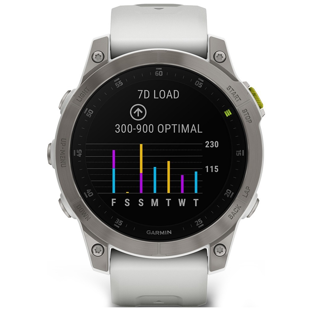 Смарт-годинник Garmin EPIX gen 2, Sapphire,White,Titanium, GPS (010-02582-21) - зображення 6