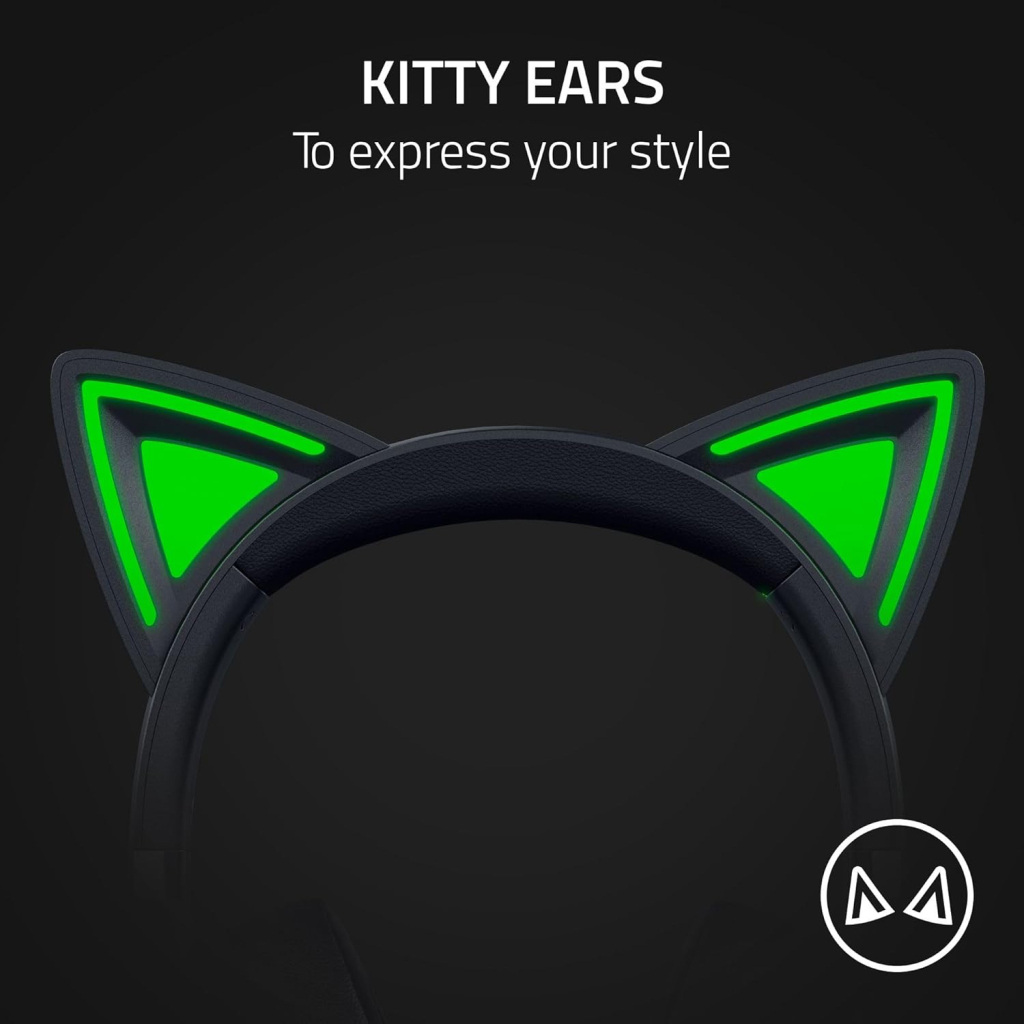 Навушники Razer Kraken Kitty V2 Black (RZ04-04730100-R3M1) - зображення 5