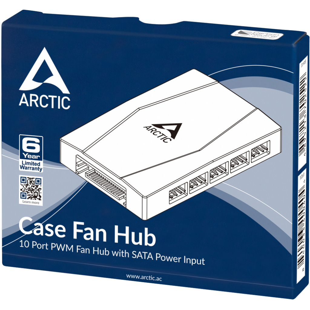 Контролер вентиляторів Arctic CASE FAN HUB (ACFAN00175A) - изображение 7