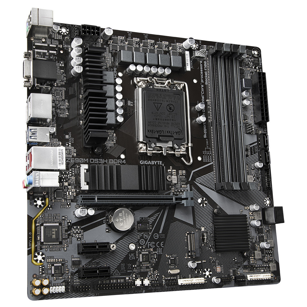 Материнська плата GIGABYTE Z690M DS3H DDR4 - зображення 3