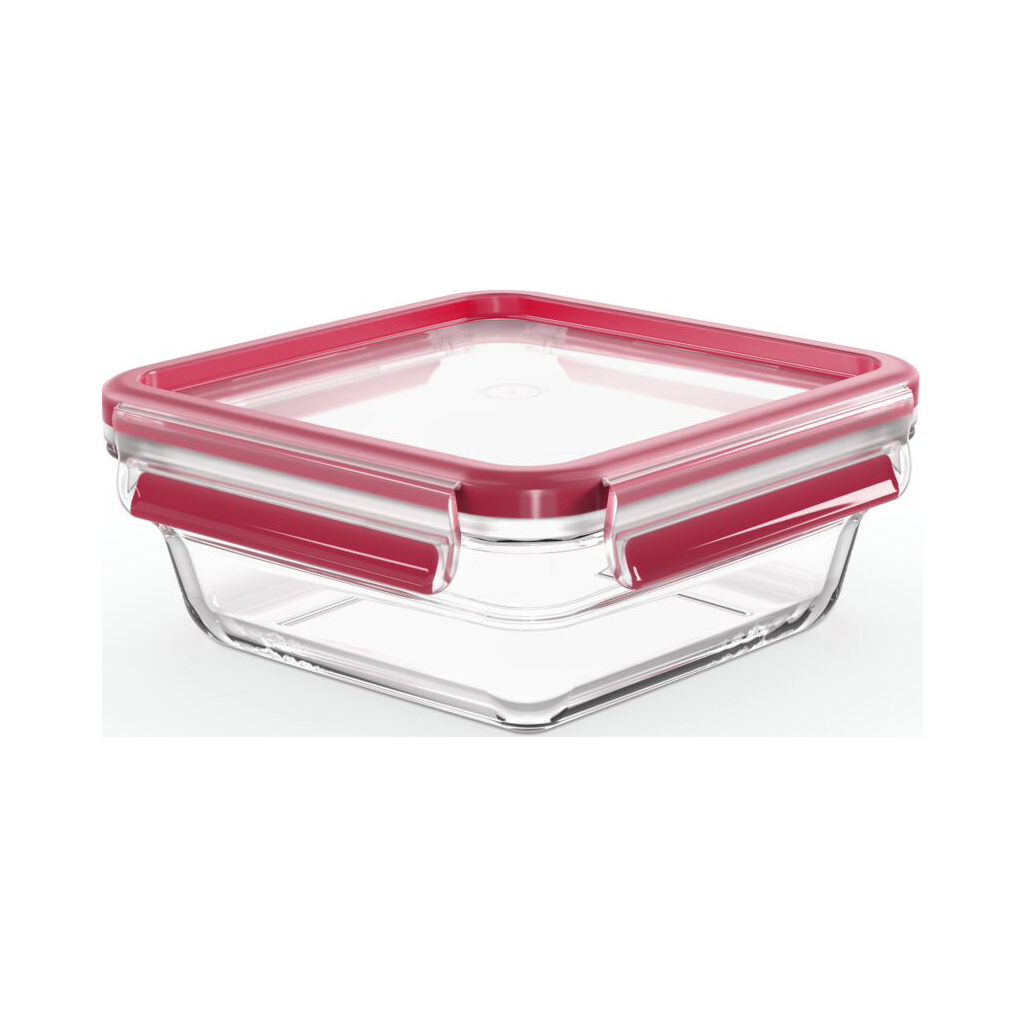 Харчовий контейнер Tefal Masterseal Glass Red 800 мл (N1041410) - зображення 2
