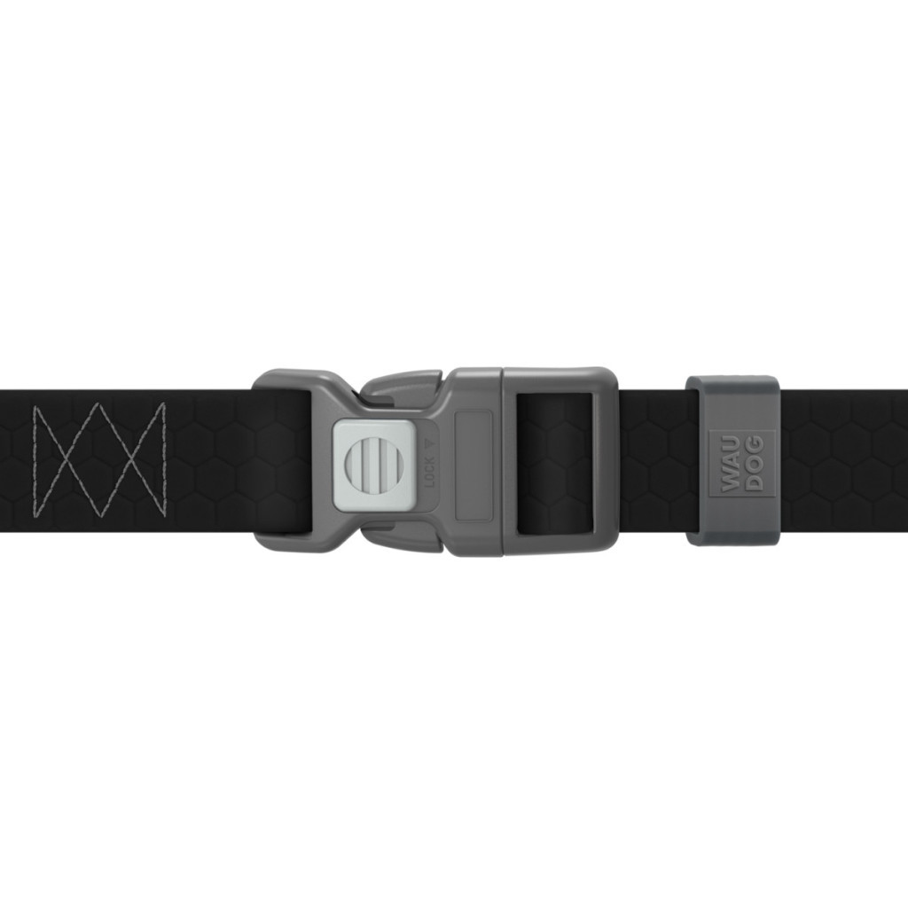 Шлея для собак WAUDOG Waterproof анатомічна Н-подібна S чорна (32941) - зображення 2