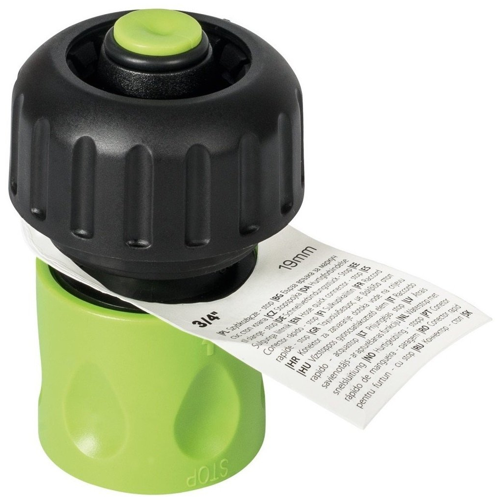 Конектор для шланга Cellfast ECONOMIC з аквастопом 3/4" (54-125) - изображение 2