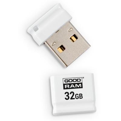 USB флеш накопичувач Goodram 32GB Piccolo White USB 2.0 (UPI2-0320W0R11) - зображення 2