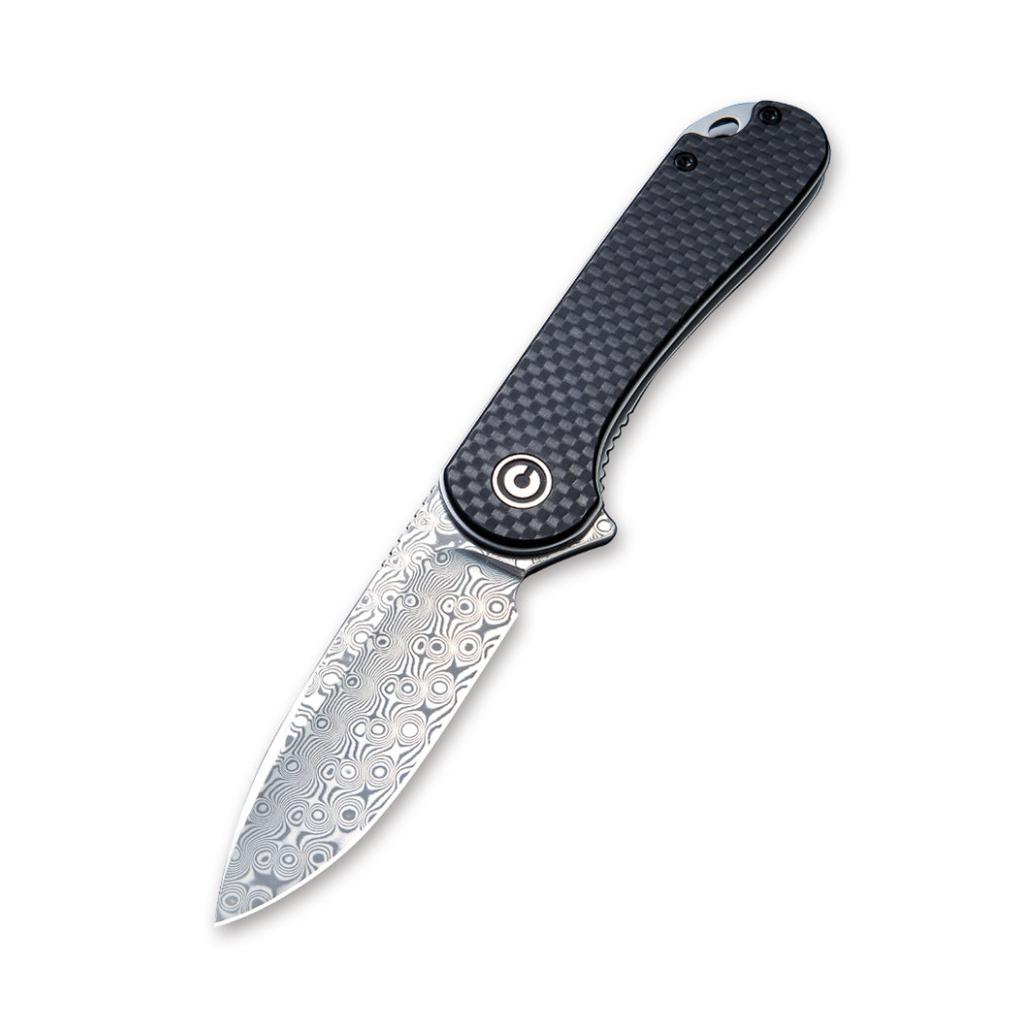 Ніж Civivi Elementum, Damascus, Carbon Fiber/G10 (C907DS) - зображення 2