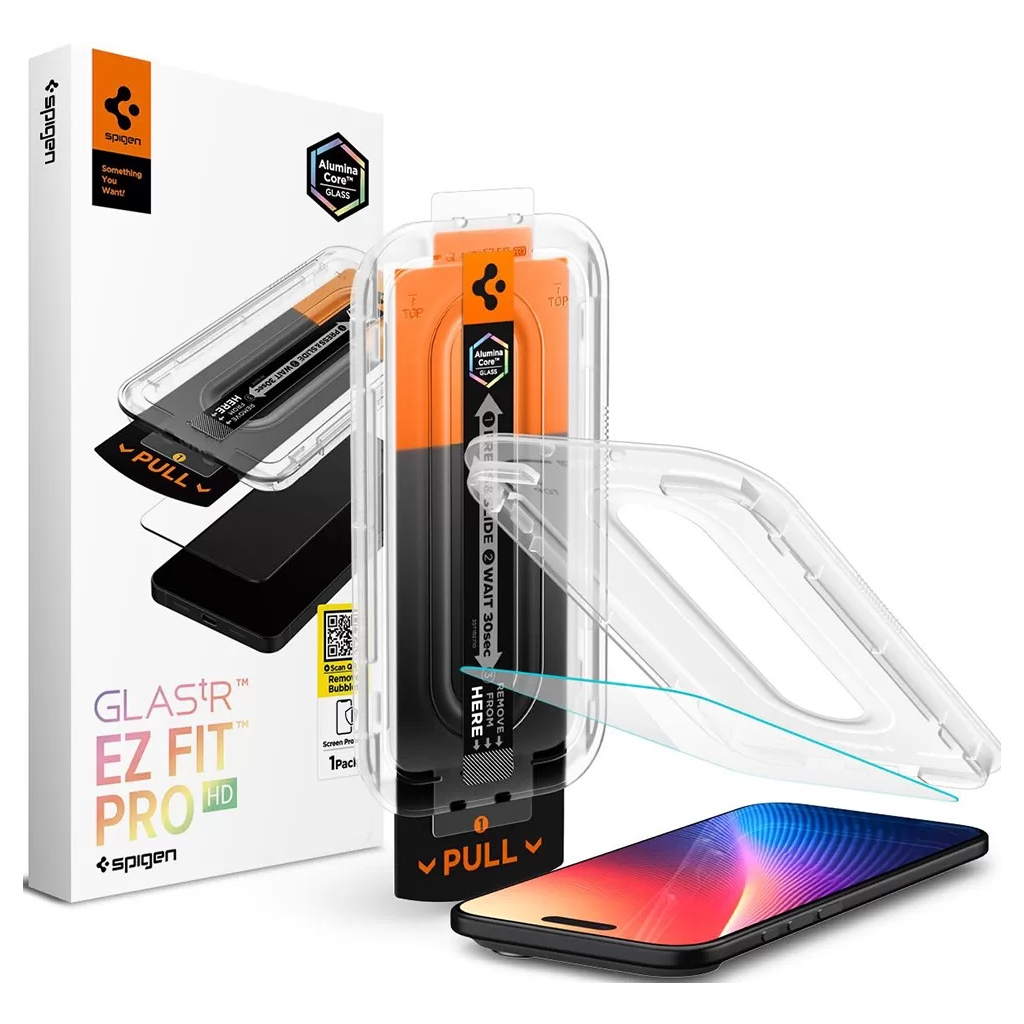 Скло захисне Spigen Glas.tR EZ Fit Pro HD iPhone 17 Air (AGL09870) - зображення 1