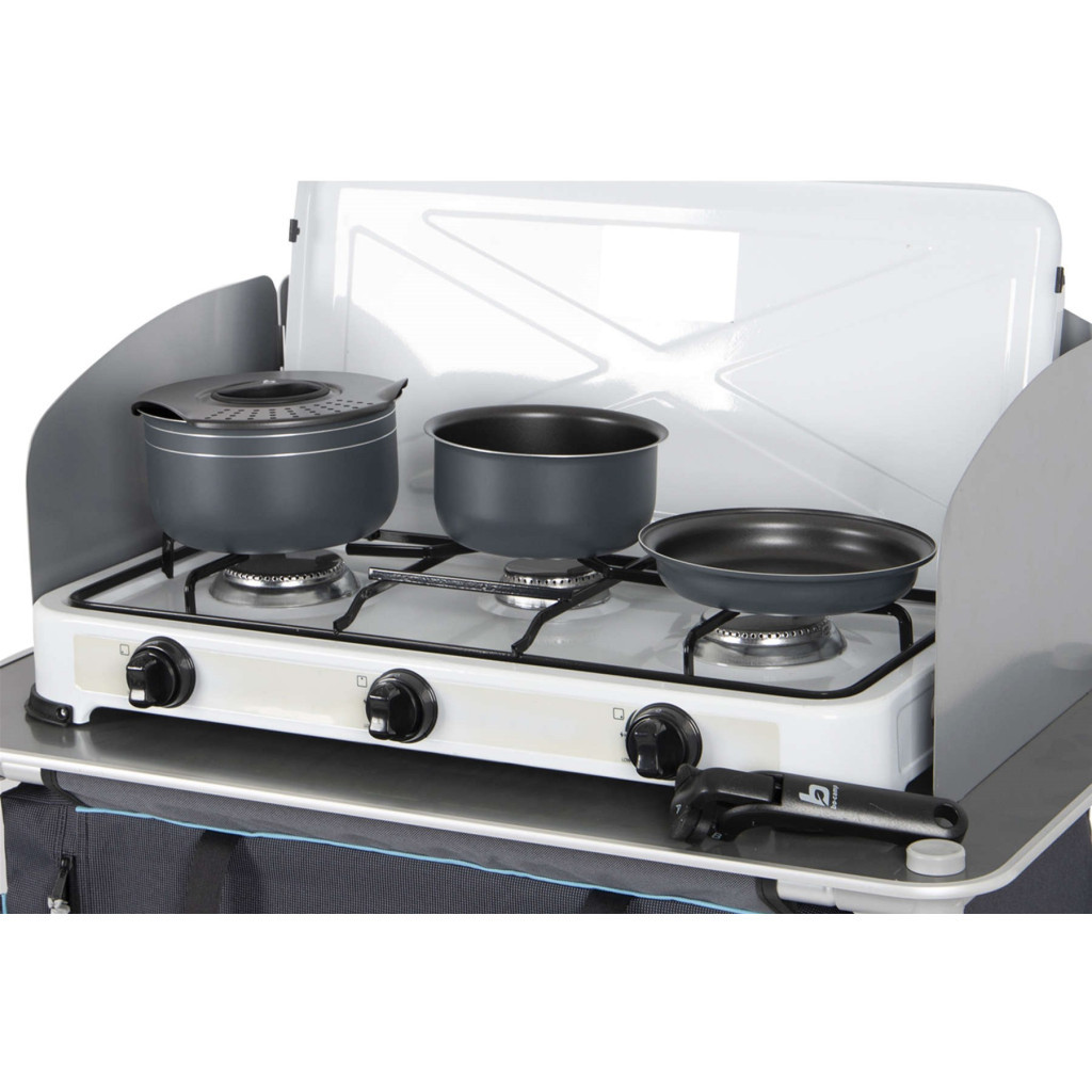 Набір туристичного посуду Bo-Camp Trekking Anthracite 5 предметів Сірий (2300351) - зображення 6