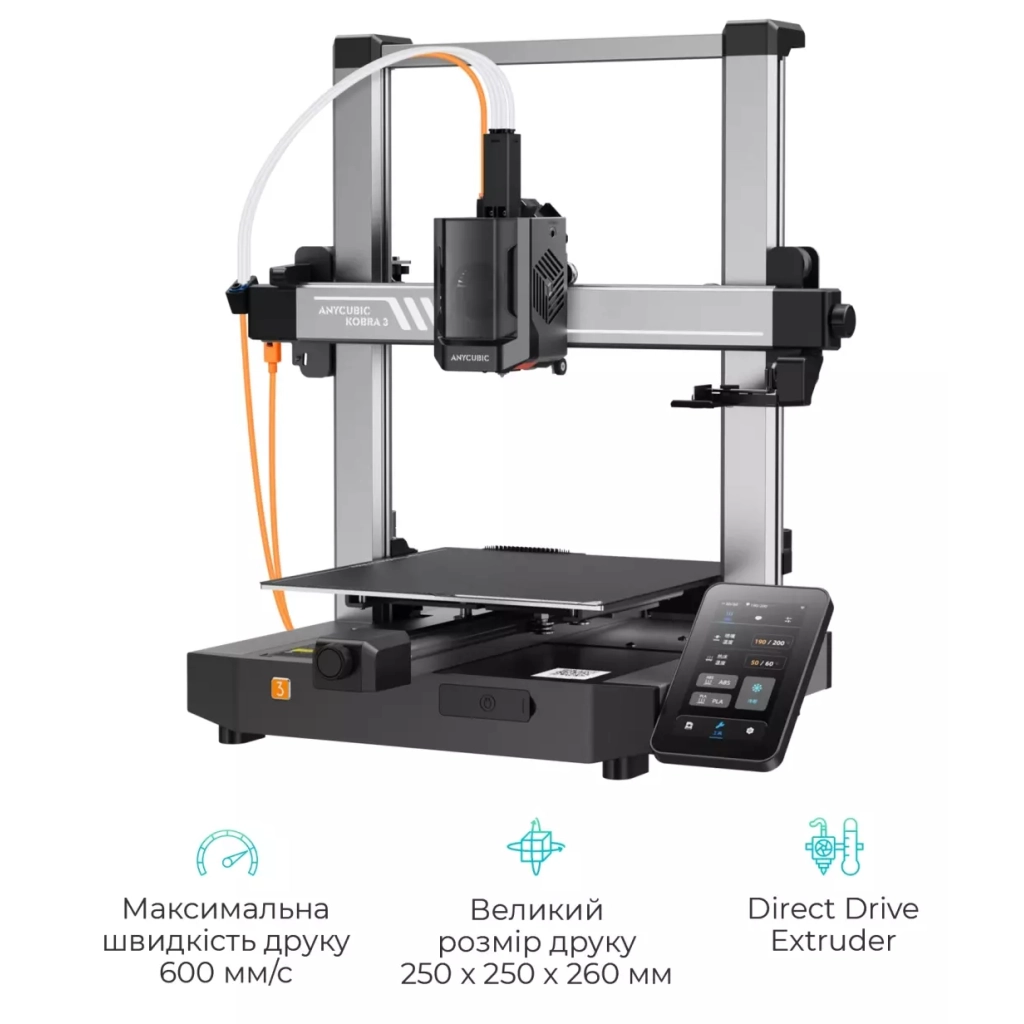 3D-принтер Anycubic Kobra 3 (KB30BK0A-O) - изображение 2