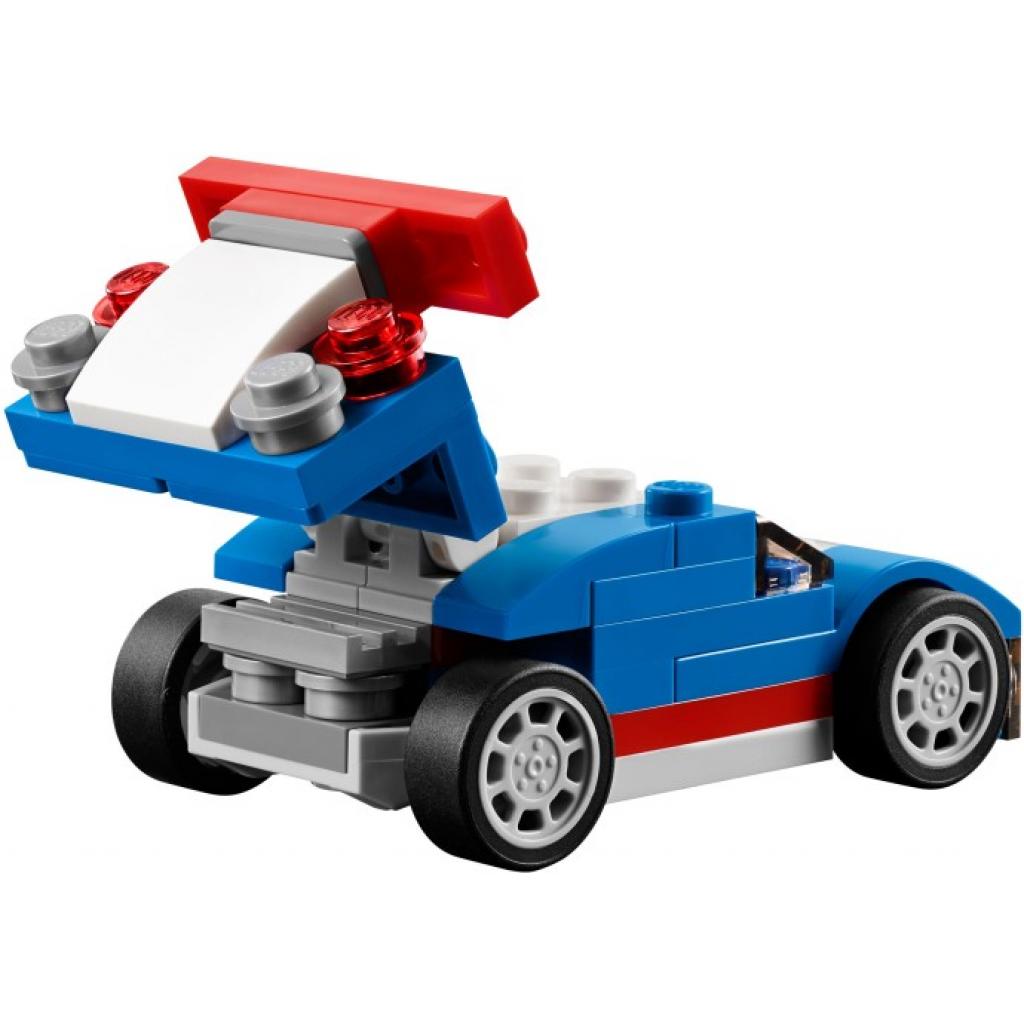 Конструктор LEGO Creator Синій гоночний автомобіль (31027) - зображення 7