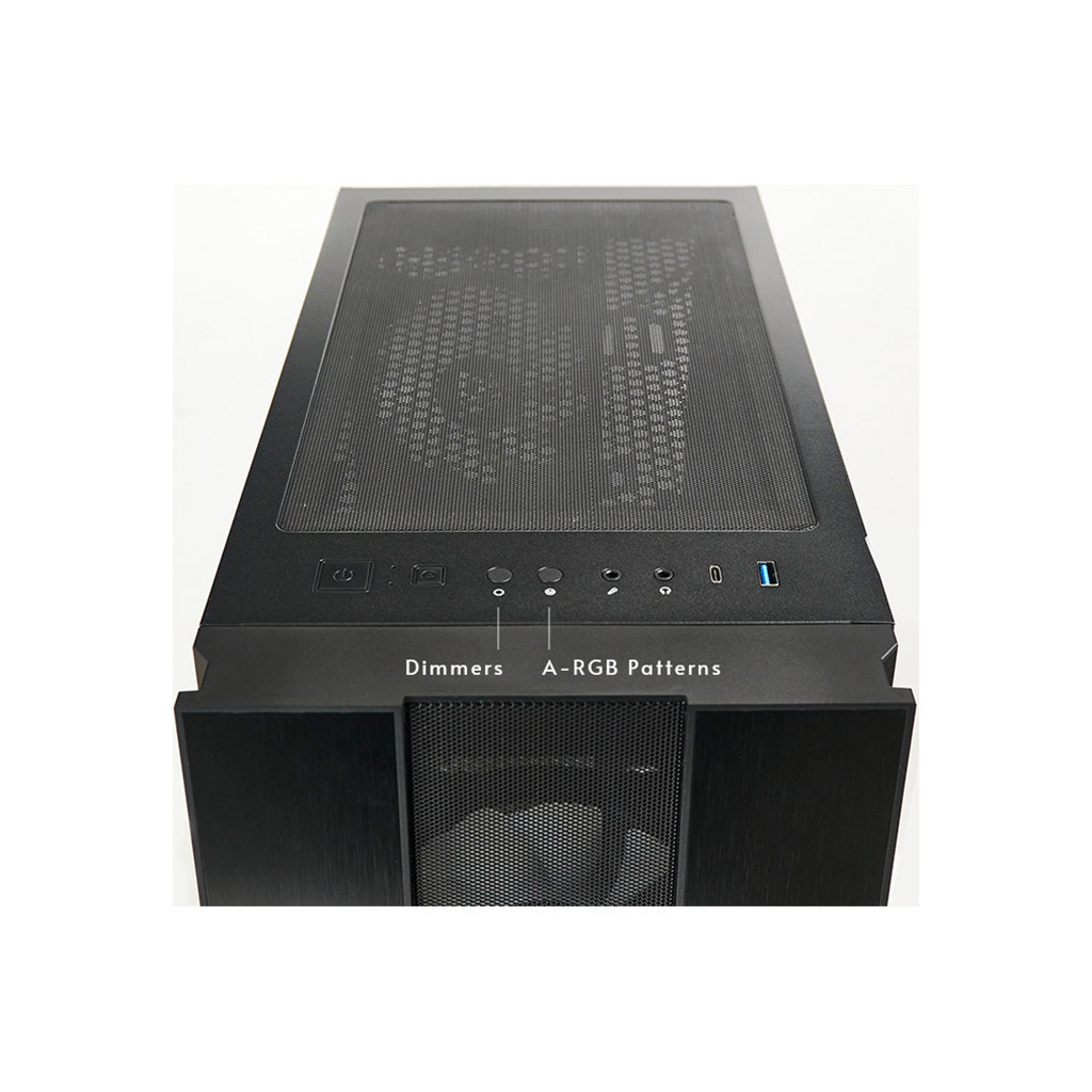 Корпус Chieftec Gaming Hunter 2 Tempered Glass (GS-02B-OP) - зображення 7