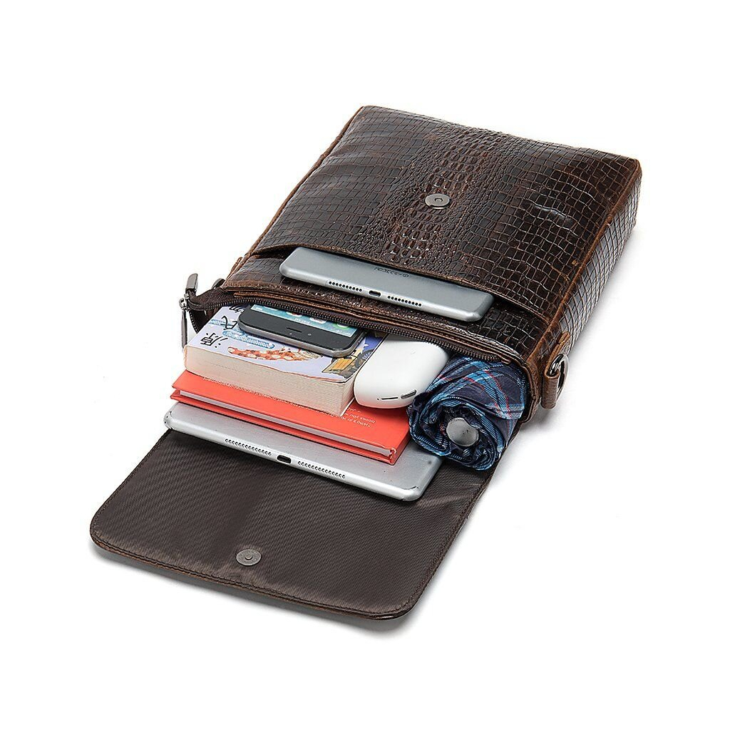 Сумка Vintage Коричнева (20039) - зображення 7