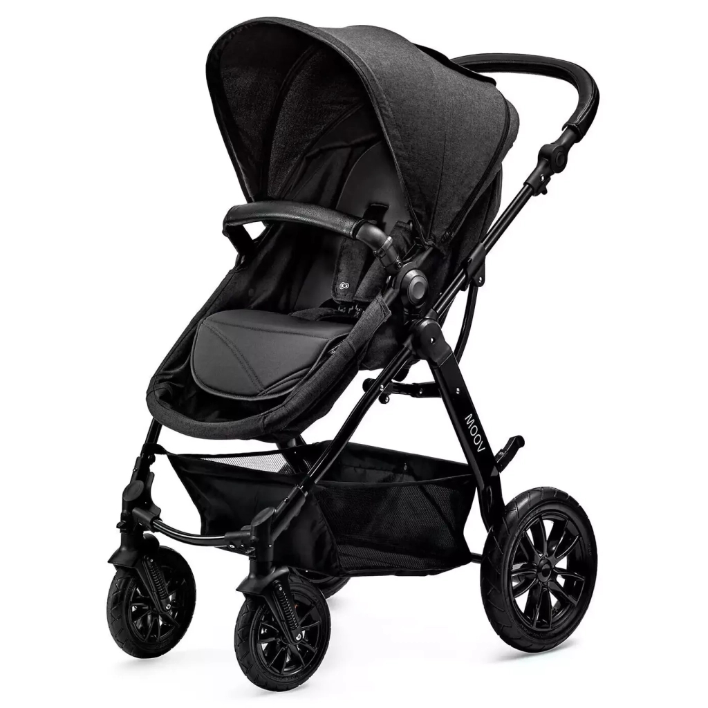 Коляска Kinderkraft 3 в 1 Moov Black (KKWMOOVBLK00NC) (5902533909469) - зображення 4